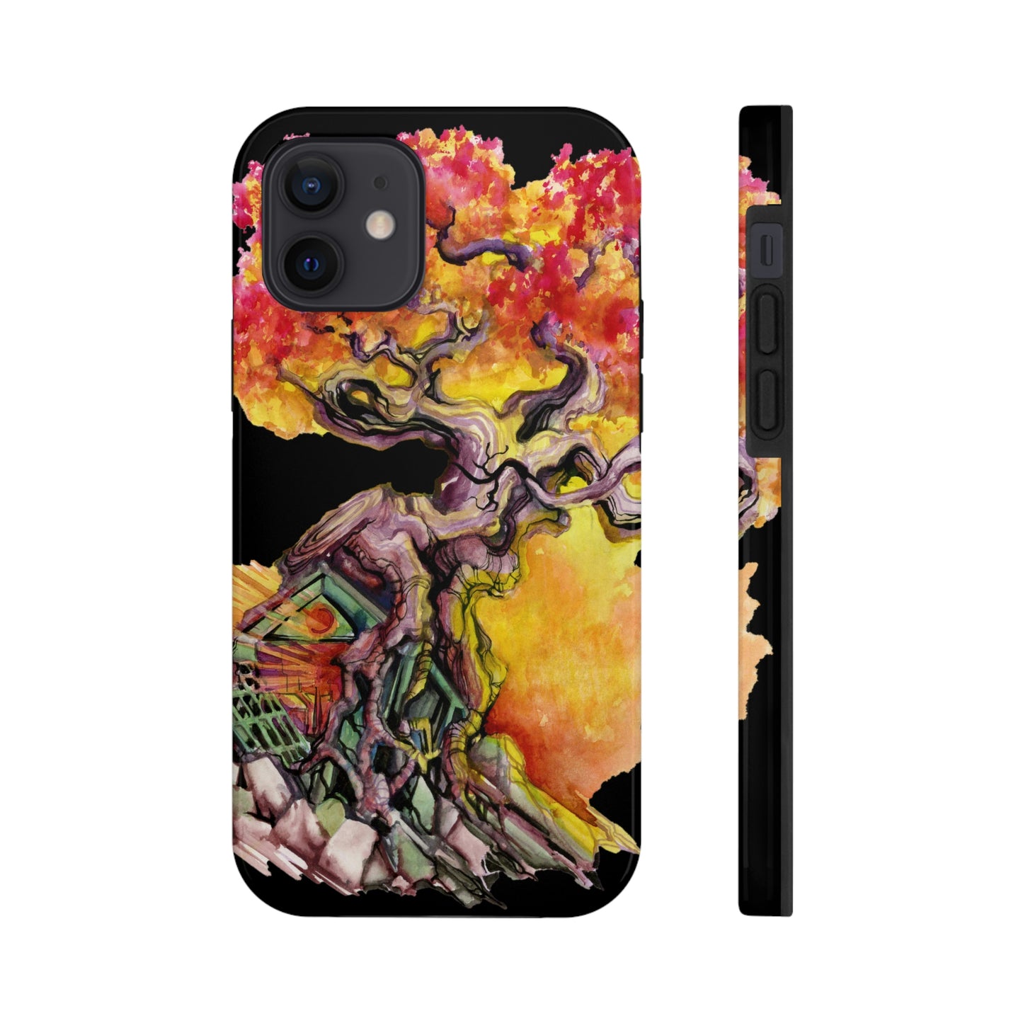 Liquid Trees #10 Tough iPhone Case