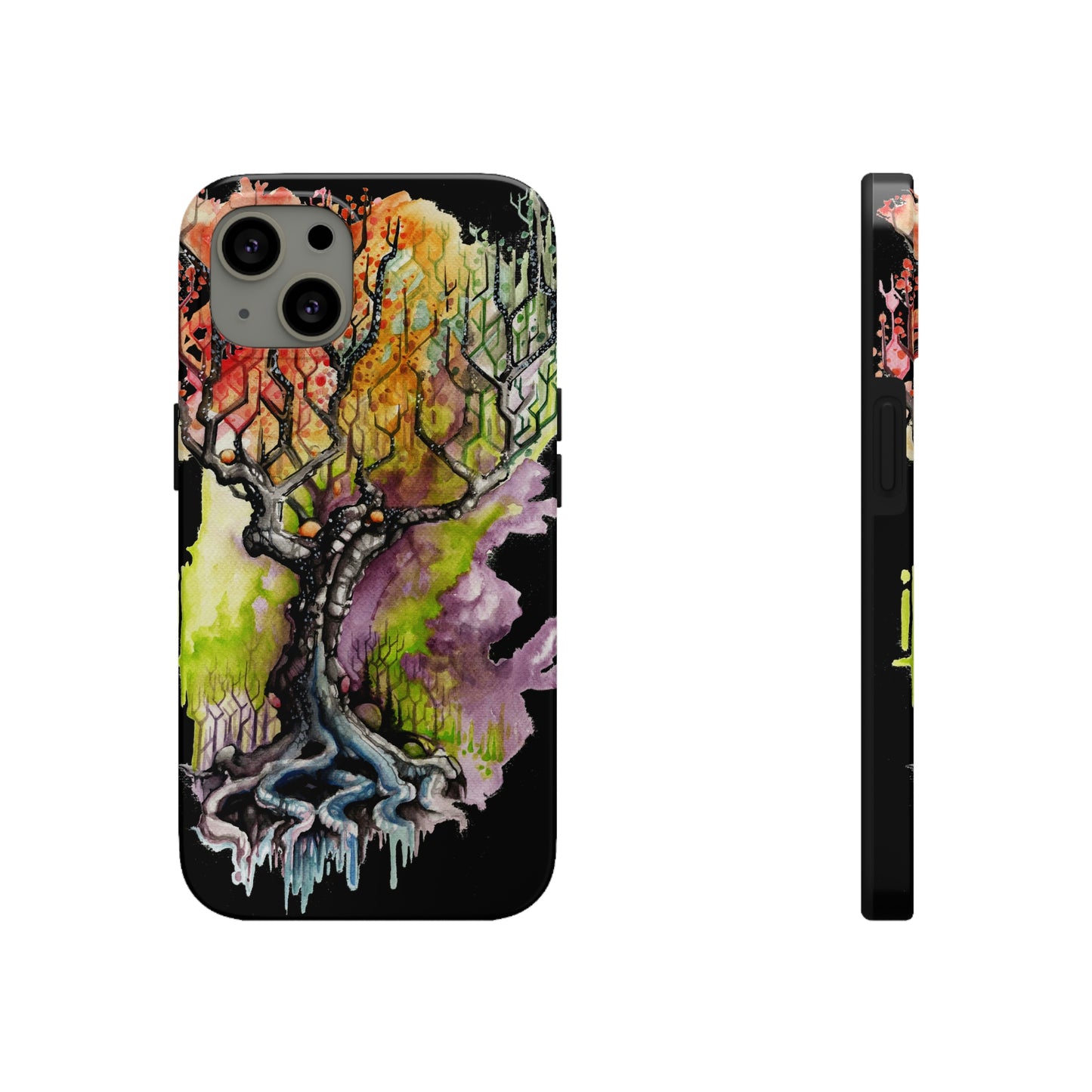 Liquid Trees #1 Tough iPhone Case