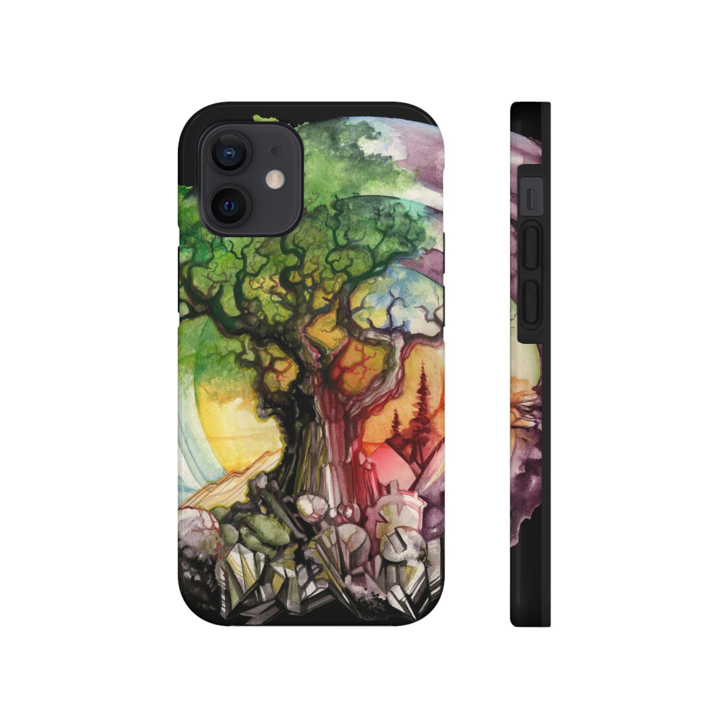 Liquid Trees #6 Tough iPhone Case