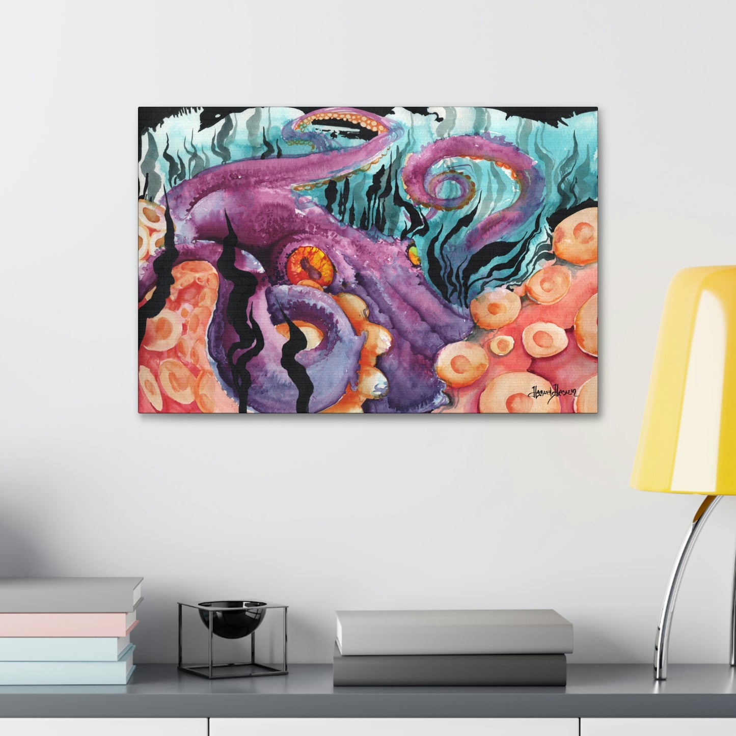 Liquid Deep "Into the Reef" Print on Canvas