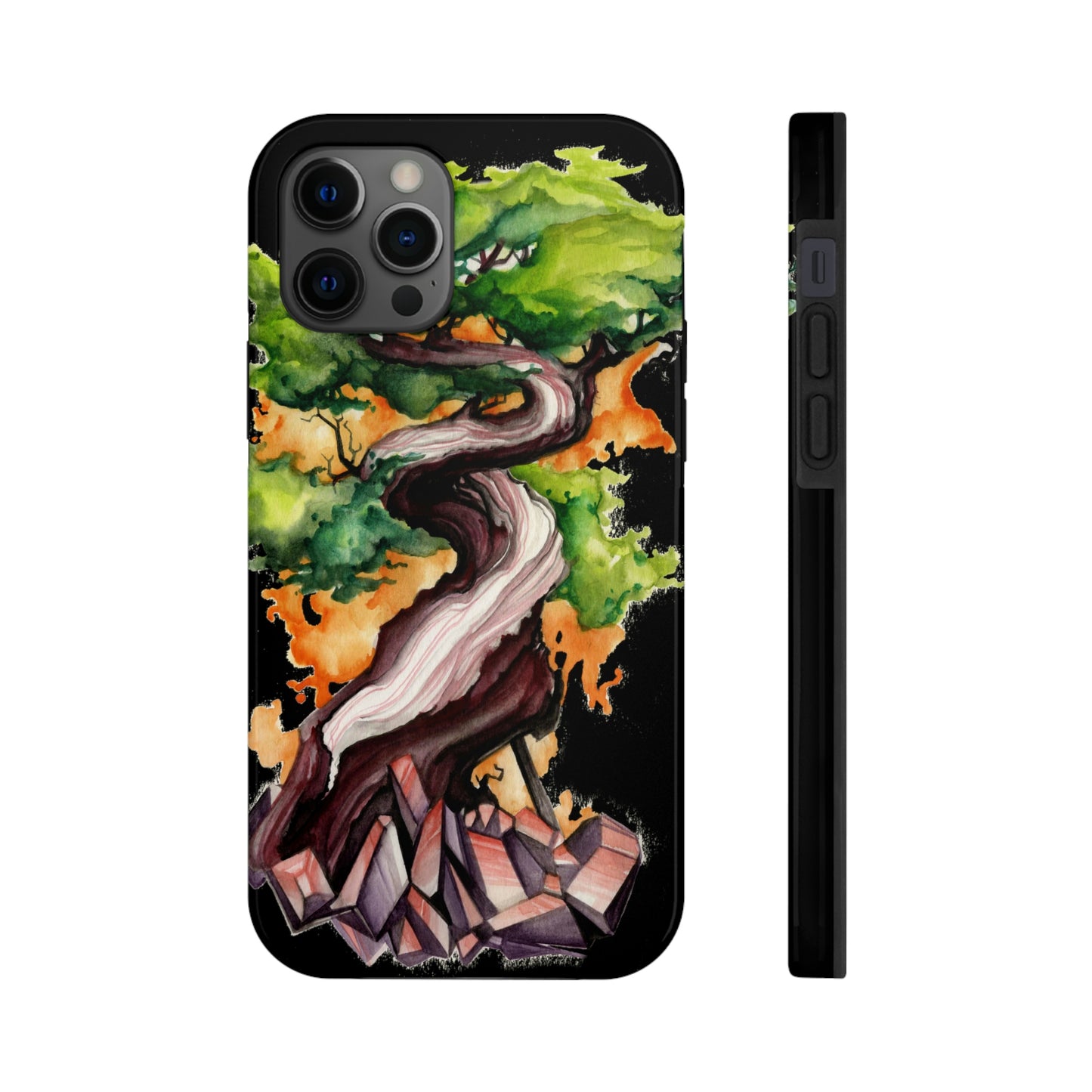 Liquid Trees #2 Tough iPhone Case