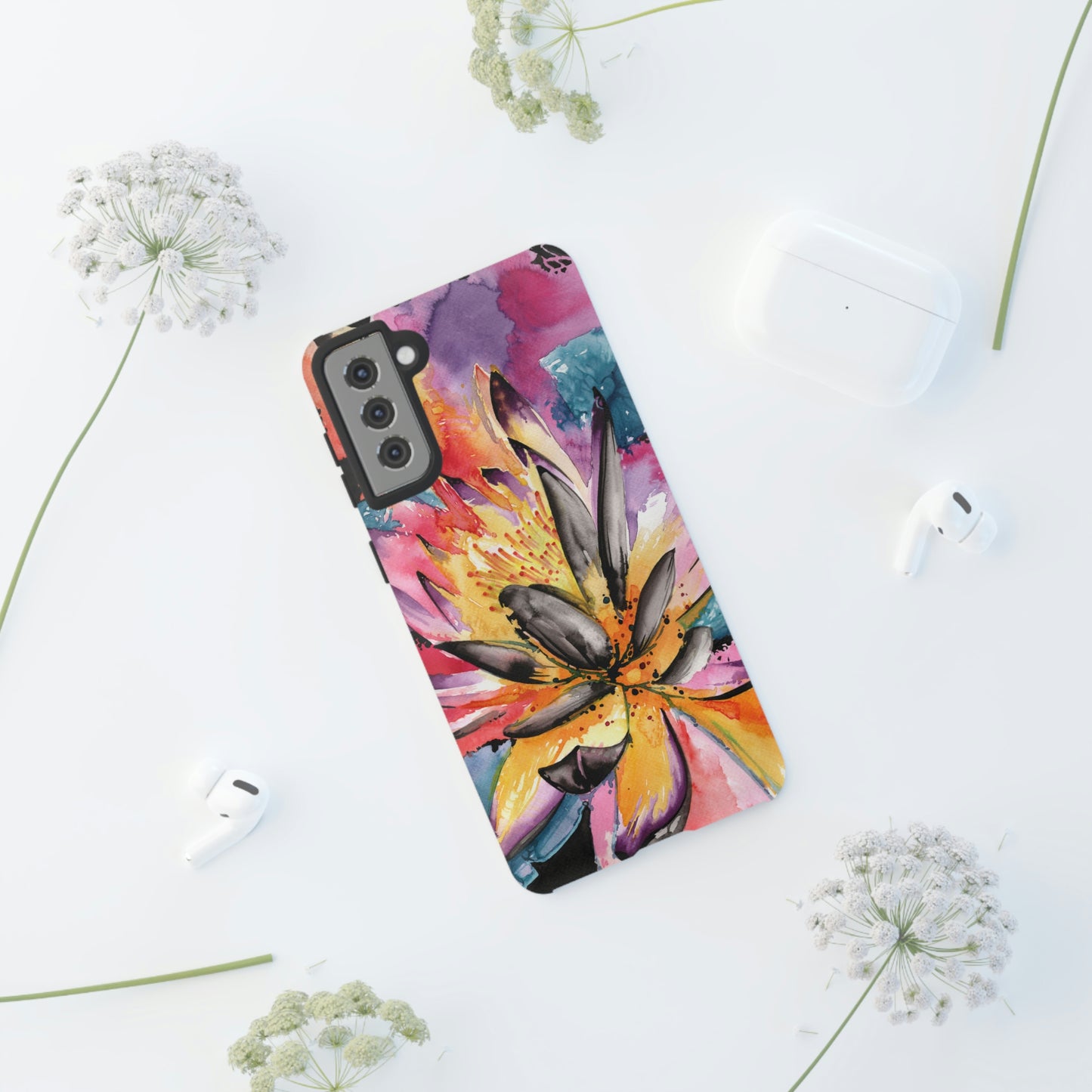 Liquid Flora Water Lily Tough Case