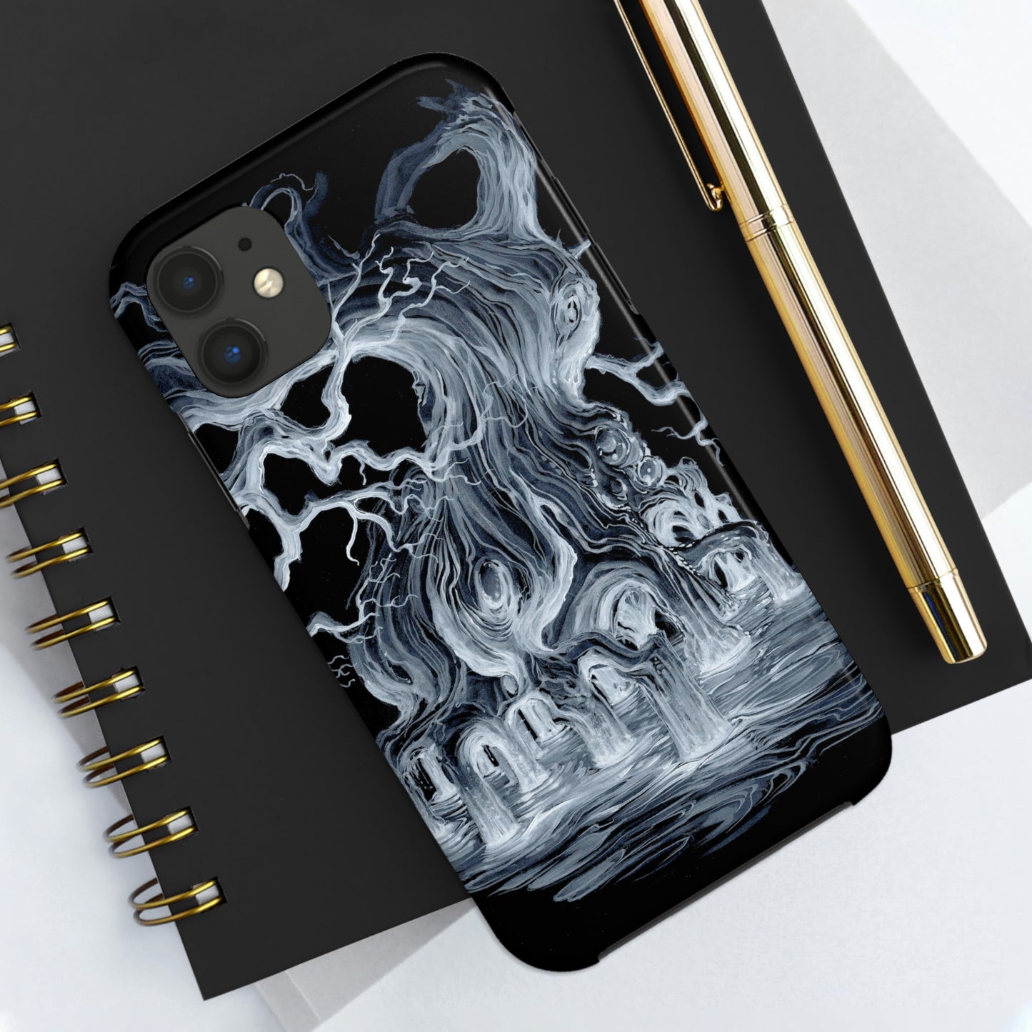 Liquid Trees #4 Tough iPhone Case