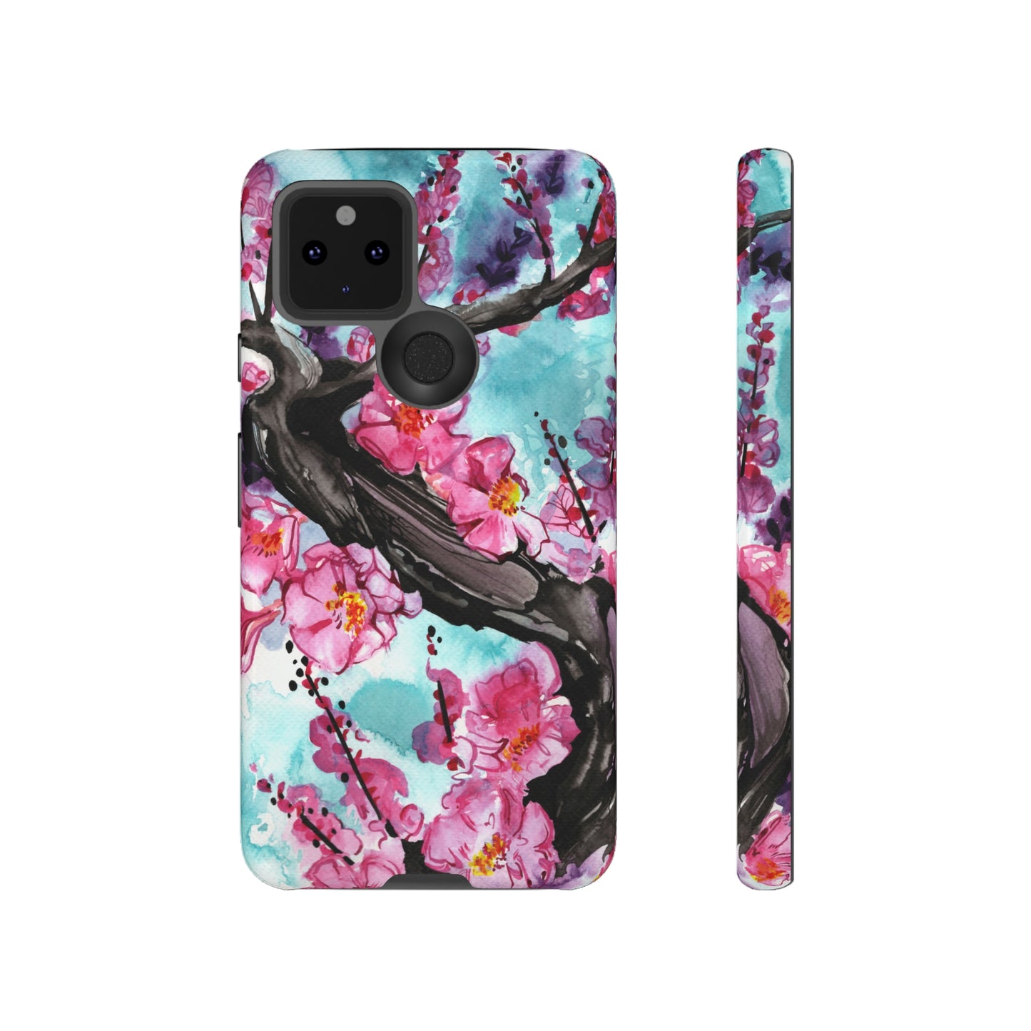 Liquid Flora Cherry Blossom Tough Phone Case