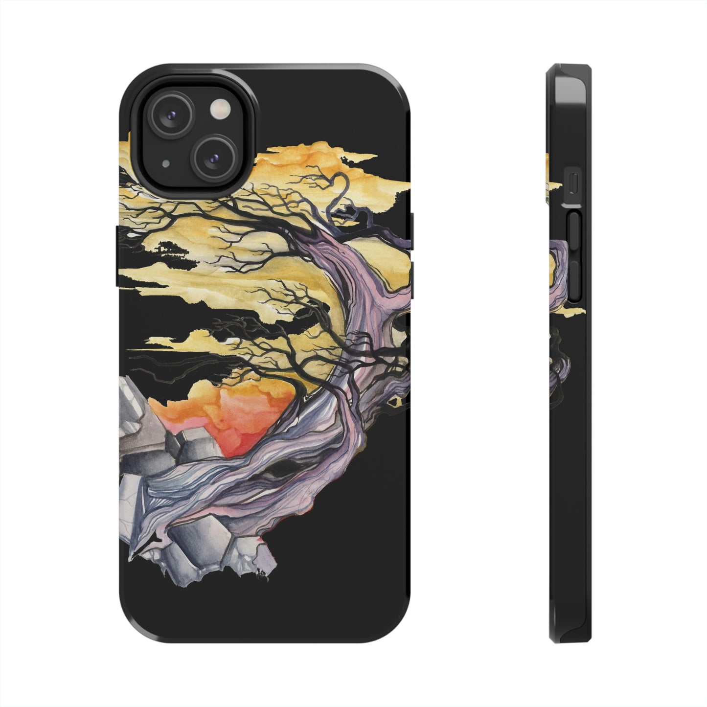 Liquid Trees #7 Tough iPhone Case