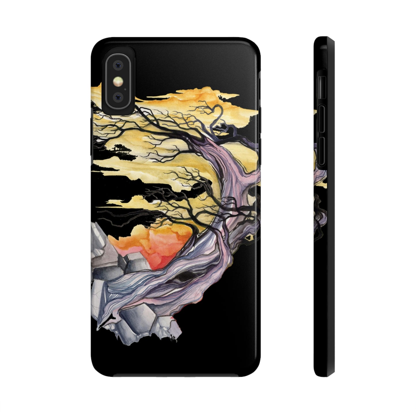 Liquid Trees #7 Tough iPhone Case