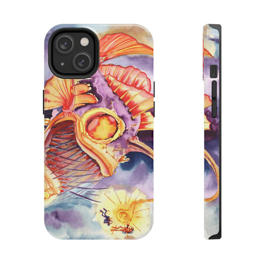 Liquid Deep Angler Fish iPhone Tough Case