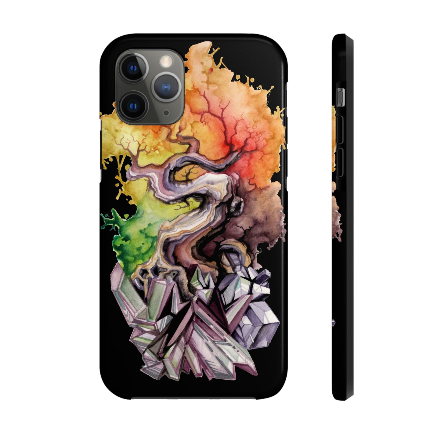 Liquid Trees #3 Tough iPhone Case