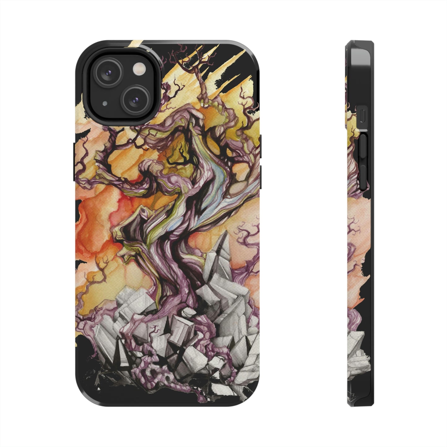 Liquid Trees #8 Tough iPhone Case