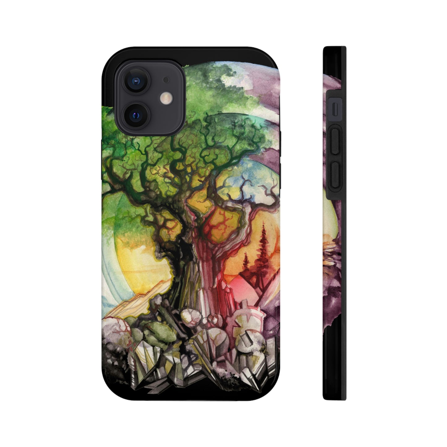 Liquid Trees #6 Tough iPhone Case