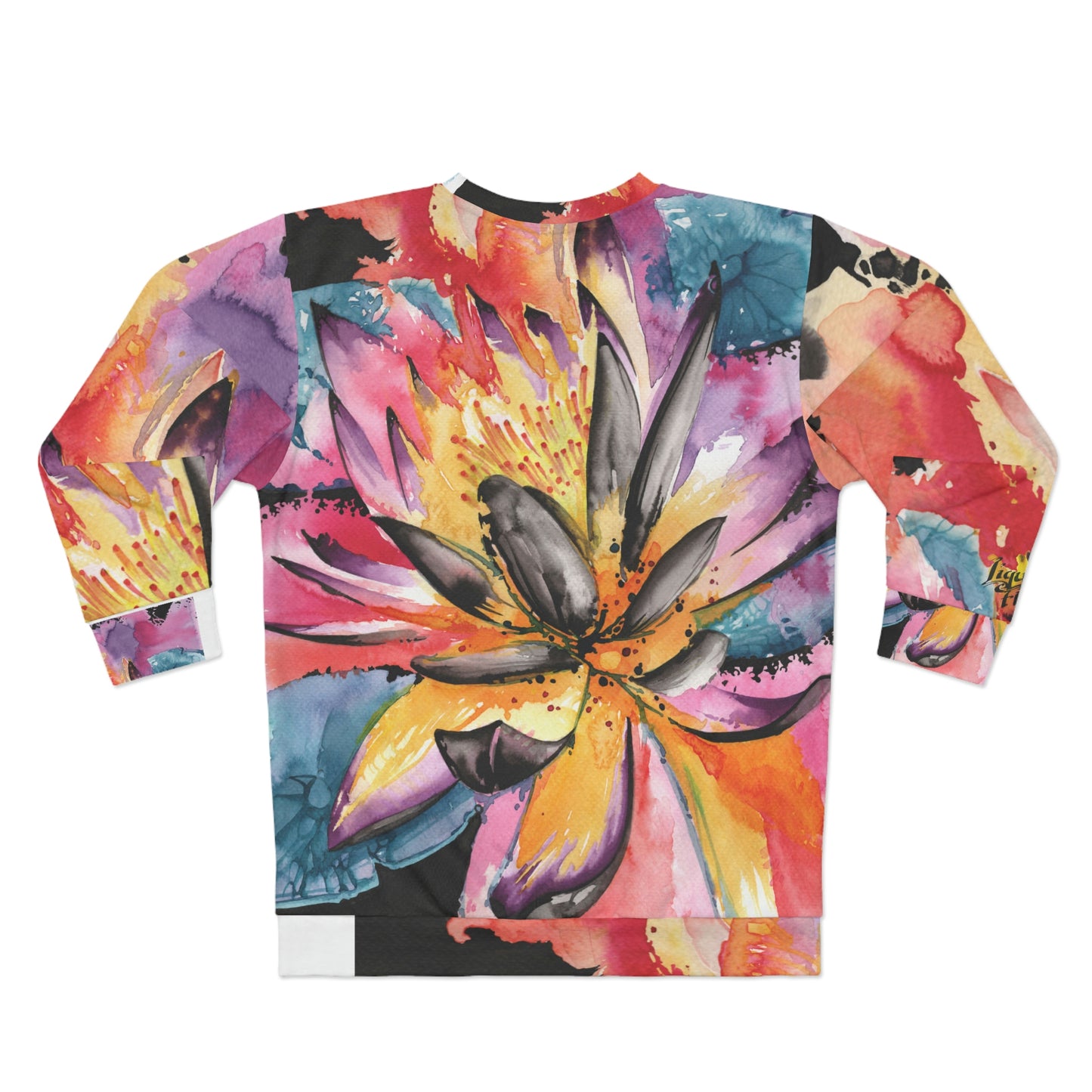 Liquid Flora Water Lily Sweatshirt