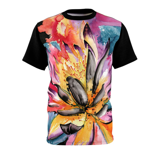 Liquid Flora Water Lily Men's Tee