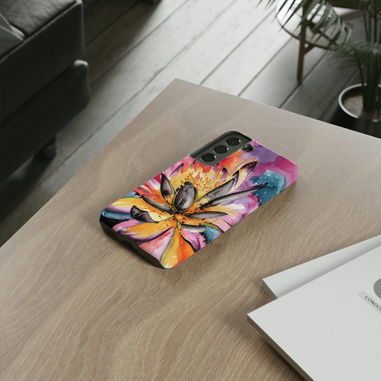 Liquid Flora Water Lily Tough Case