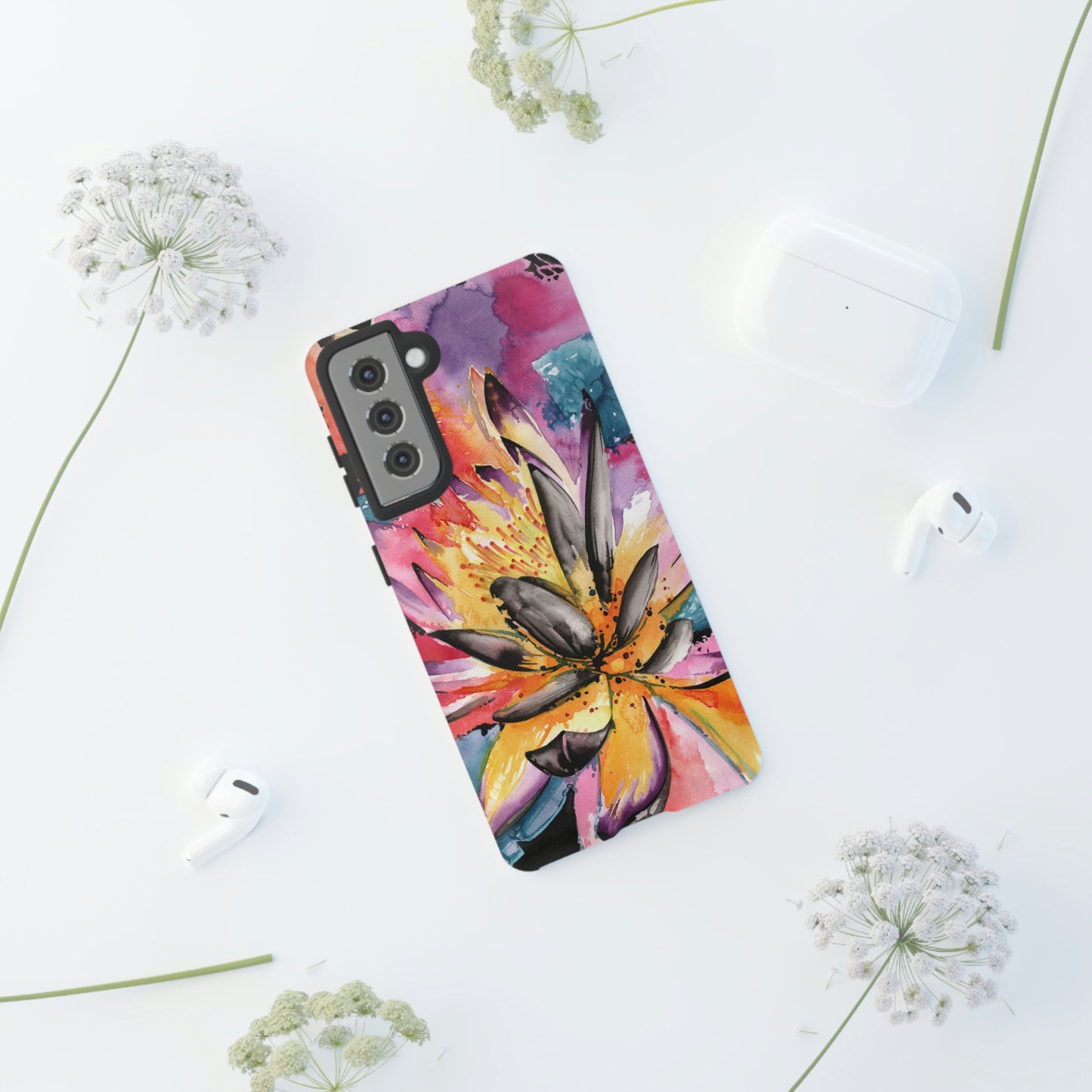 Liquid Flora Water Lily Tough Case