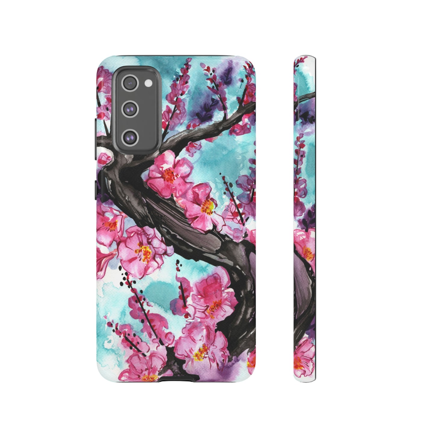 Liquid Flora Cherry Blossom Tough Phone Case