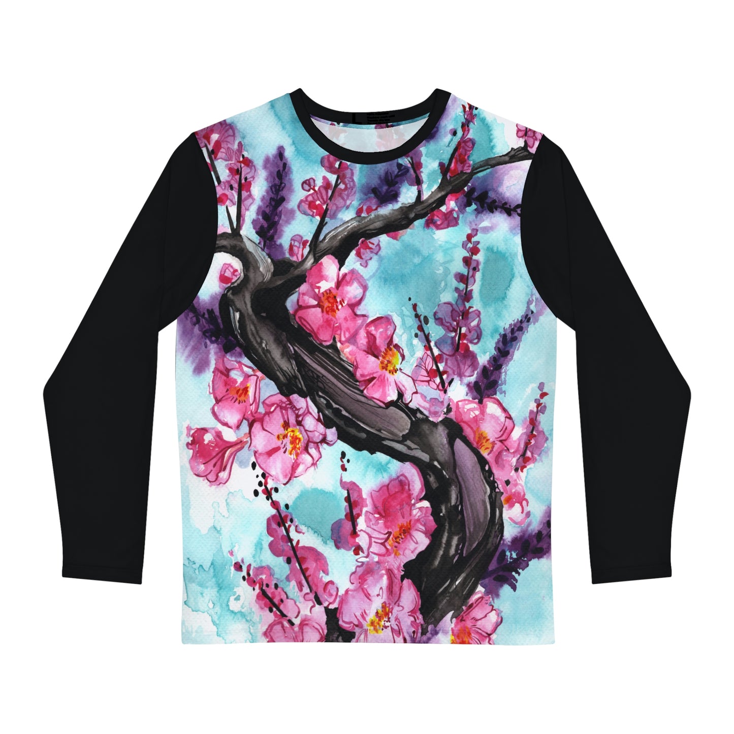 Liquid Flora Cherry Blossom Long Sleeve Tee