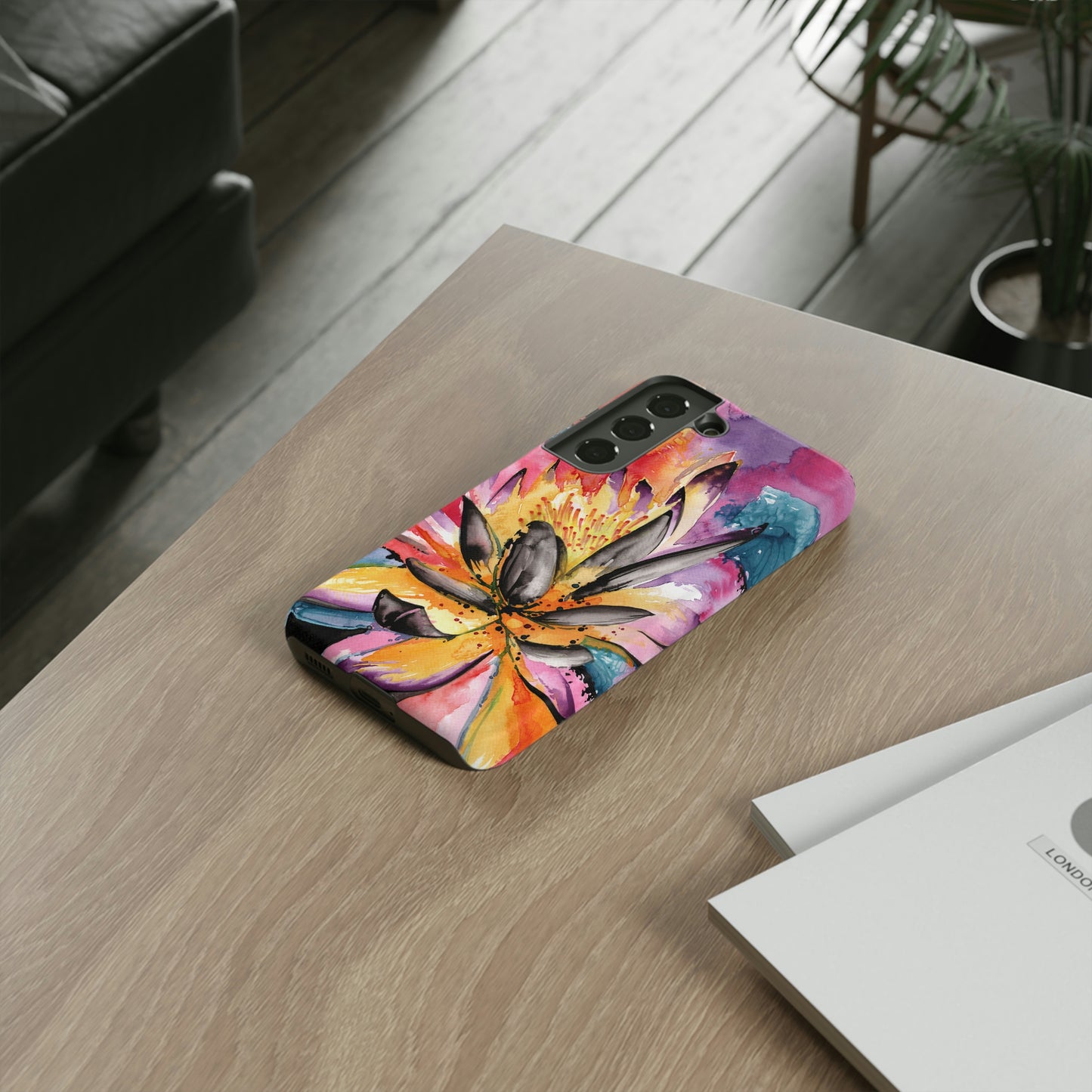 Liquid Flora Water Lily Tough Case