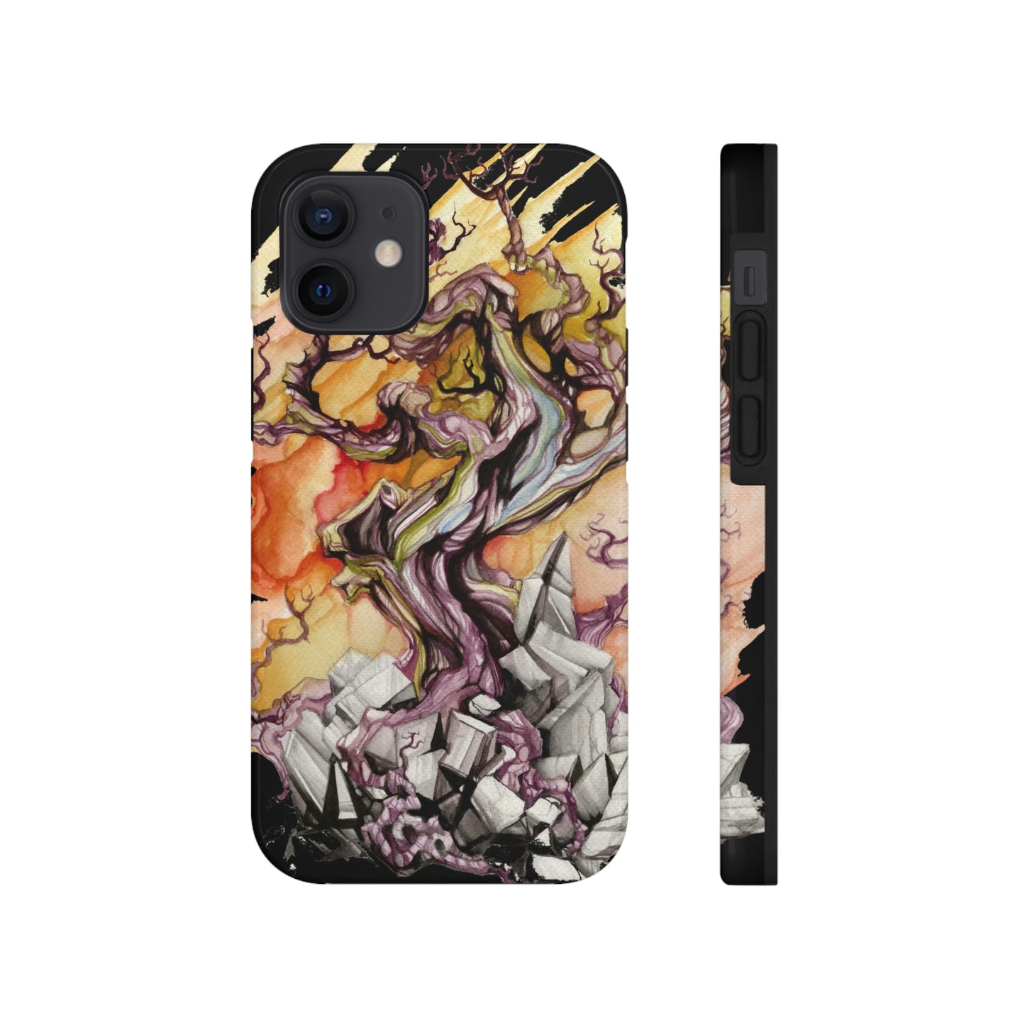 Liquid Trees #8 Tough iPhone Case