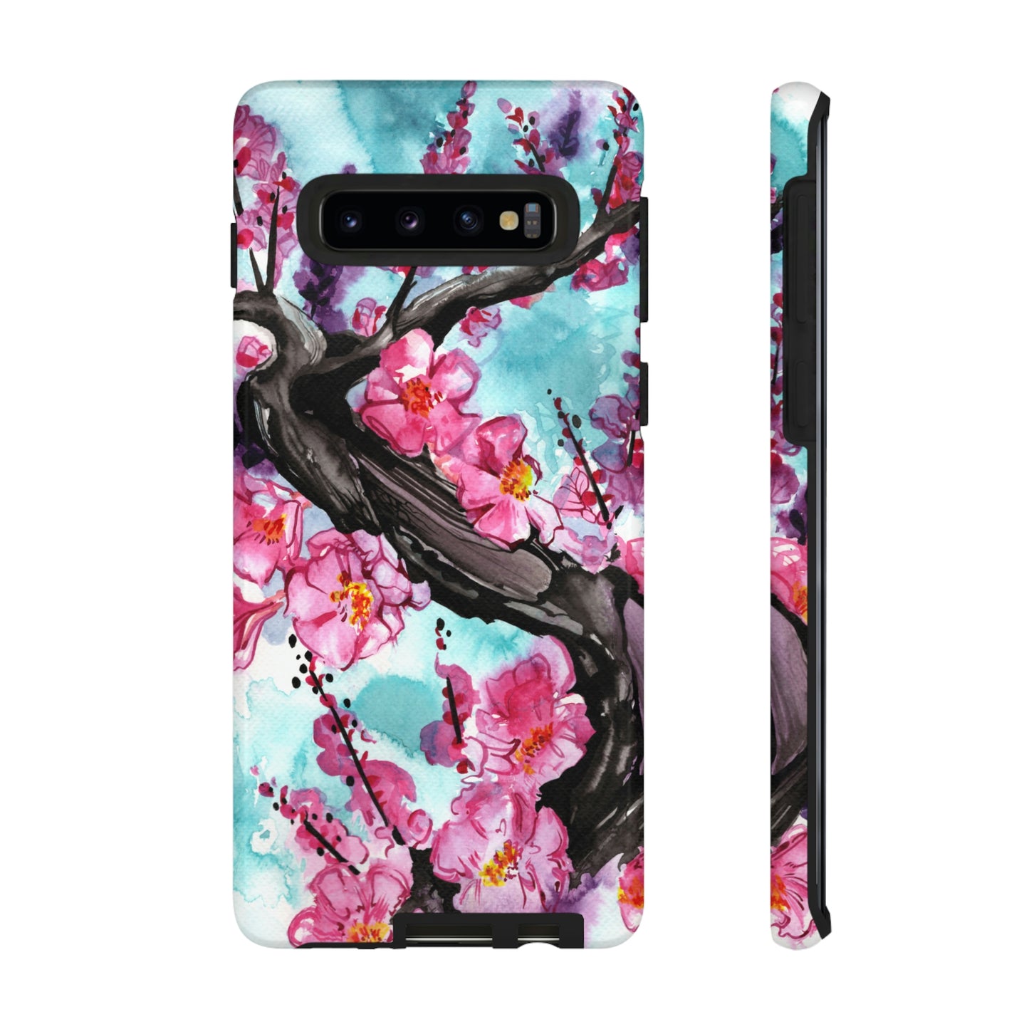 Liquid Flora Cherry Blossom Tough Phone Case