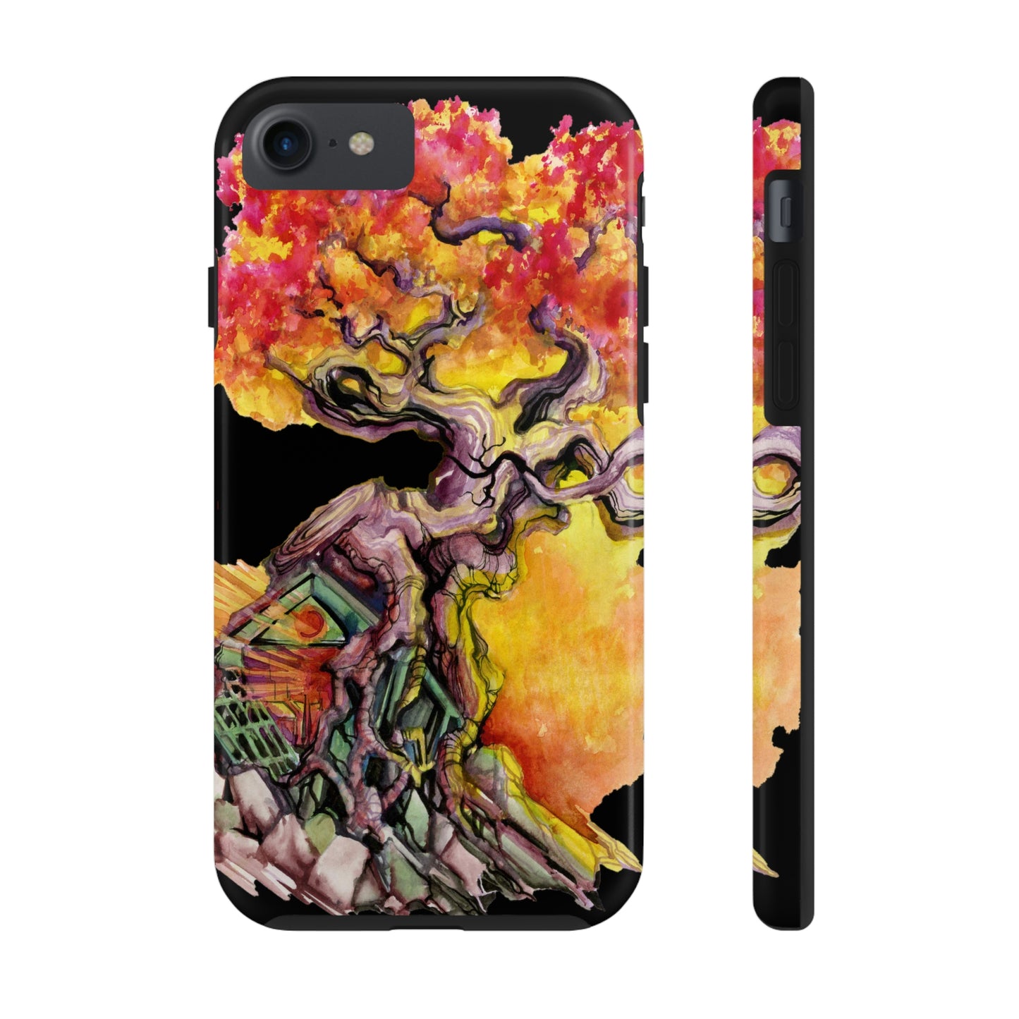 Liquid Trees #10 Tough iPhone Case