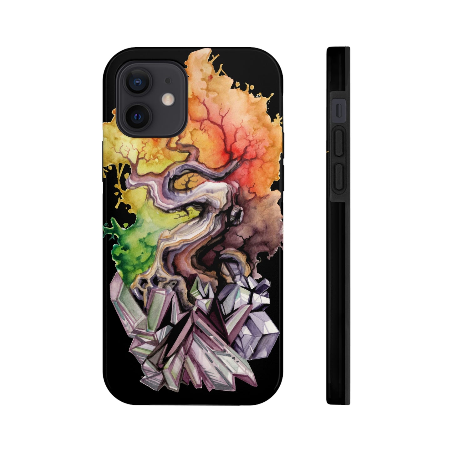 Liquid Trees #3 Tough iPhone Case