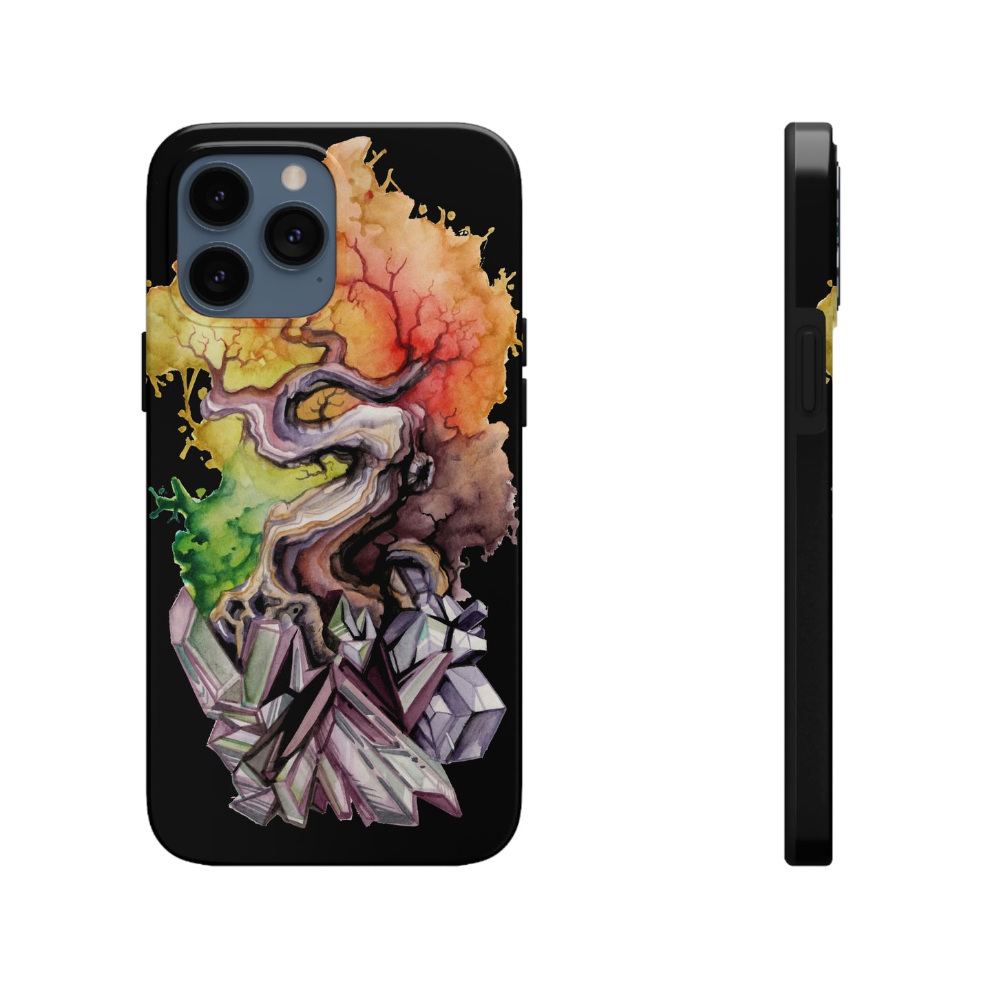 Liquid Trees #3 Tough iPhone Case