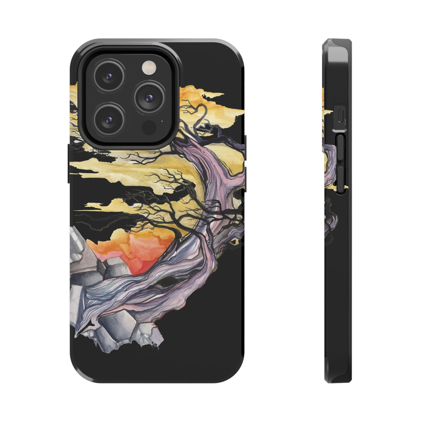 Liquid Trees #7 Tough iPhone Case