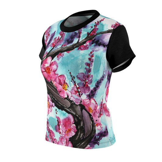 Liquid Flora Cherry Blossom Women's Tee