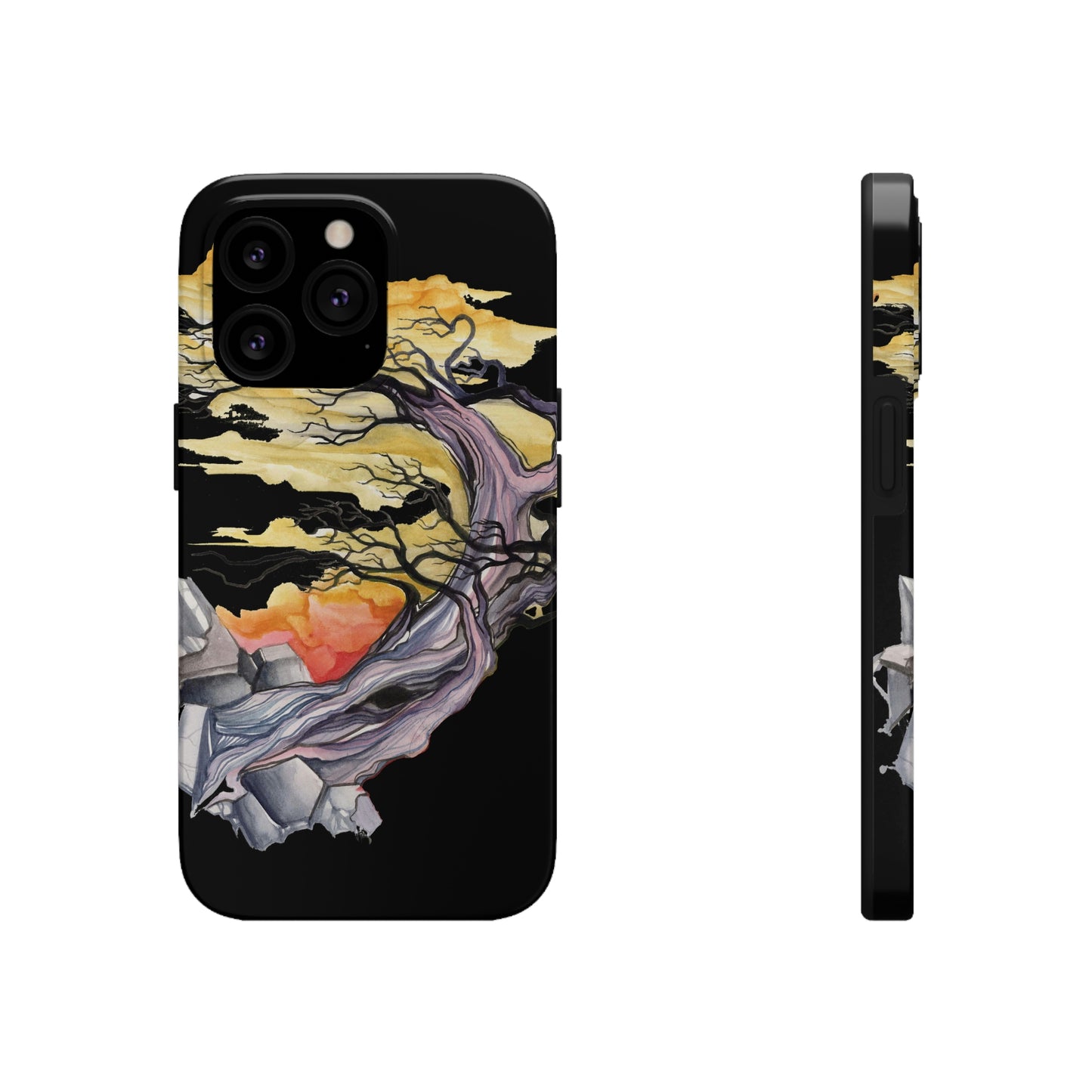 Liquid Trees #7 Tough iPhone Case