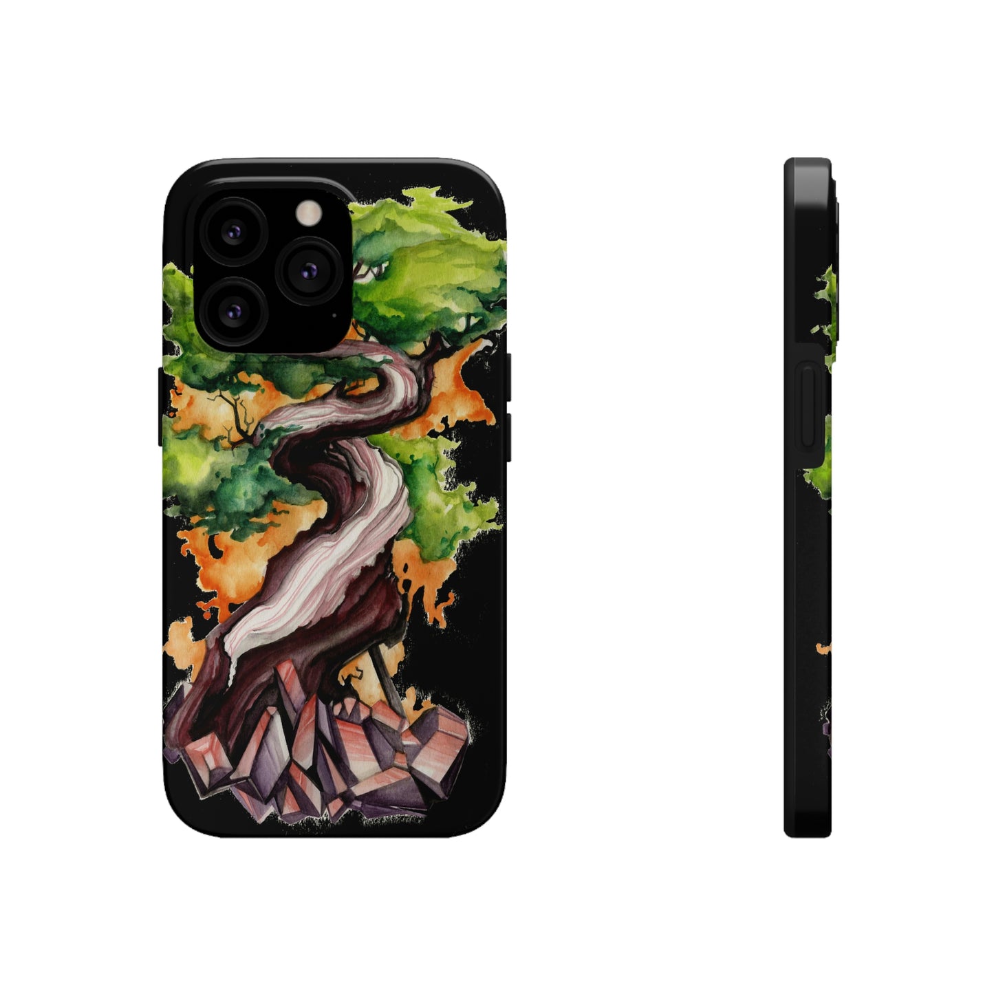 Liquid Trees #2 Tough iPhone Case