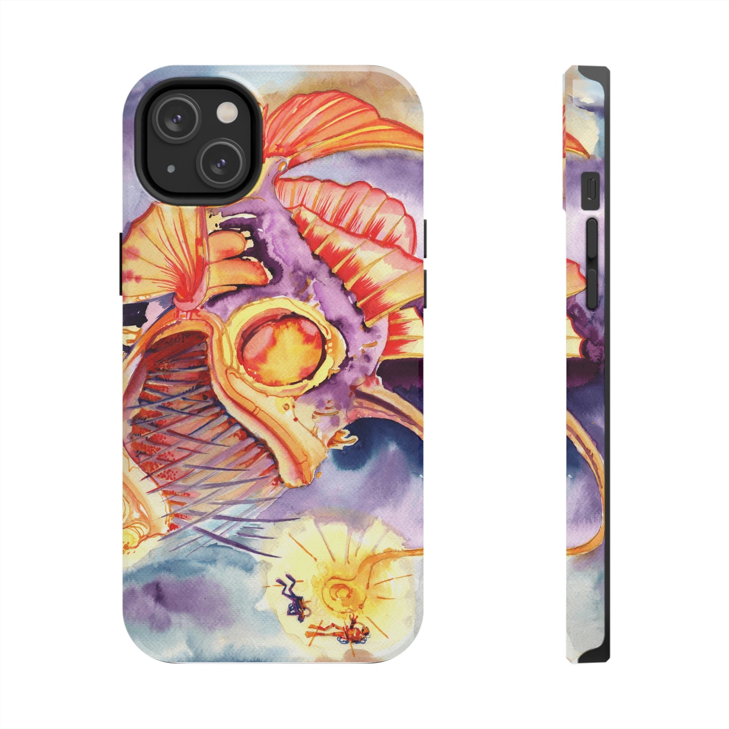 Liquid Deep Angler Fish iPhone Tough Case