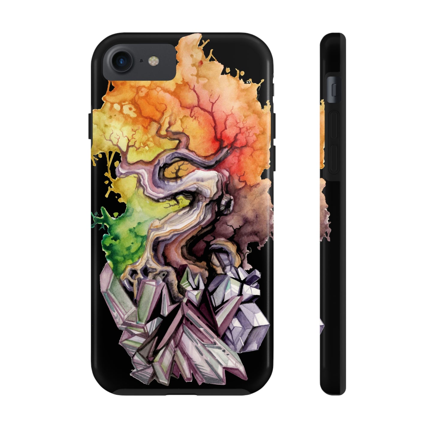 Liquid Trees #3 Tough iPhone Case