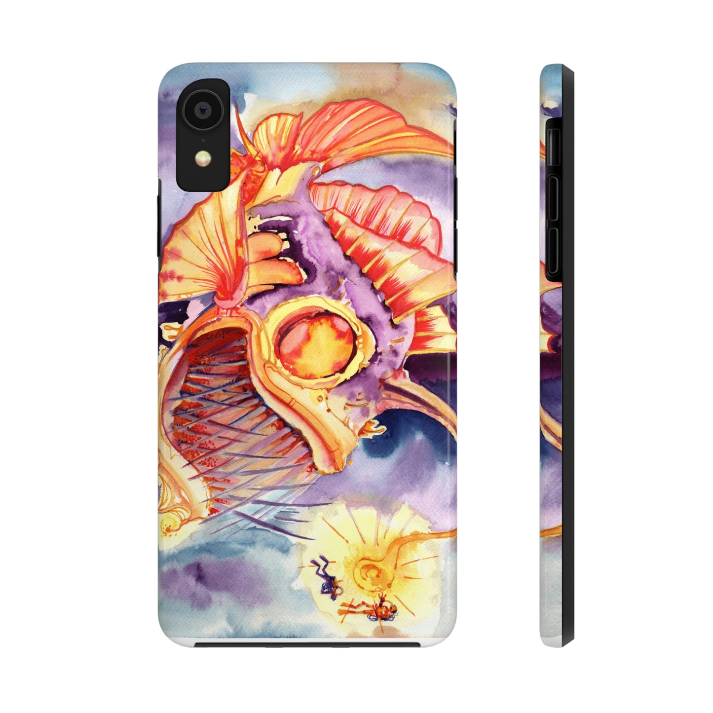 Liquid Deep Angler Fish iPhone Tough Case